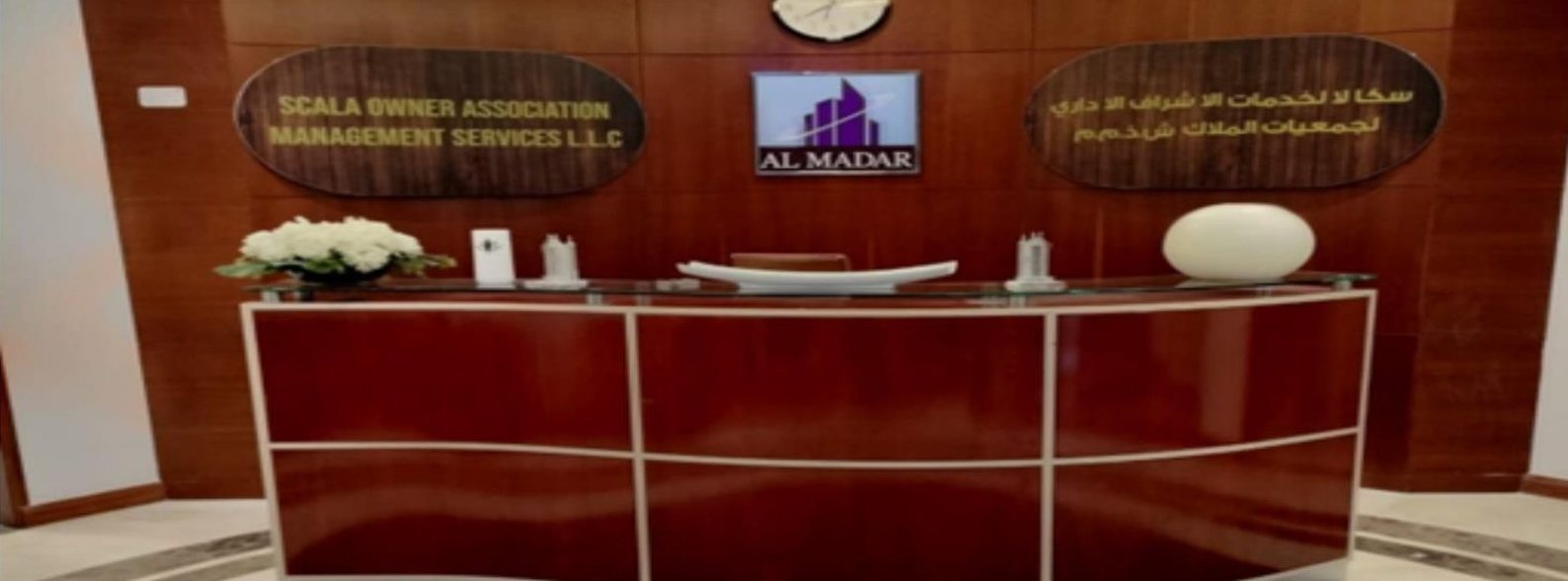 Management office, Scala Tower, Business Bay, by ARIA Advanced Contracting